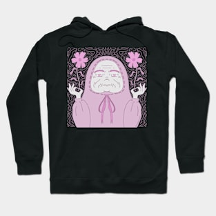 Pink Flower Goddess Hoodie